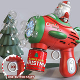 Yeashoo™ Automatic Christmas Bubble Gun Santa Claus