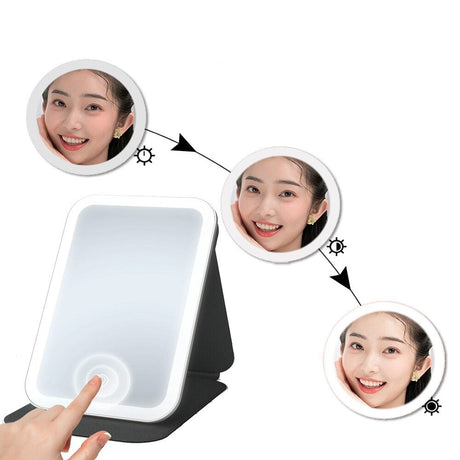 Travel USB Led Makeup Mirrors