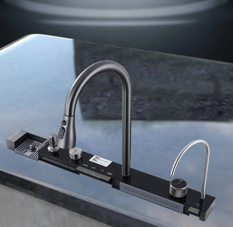 Smart Digital Display  Kitchen Sink