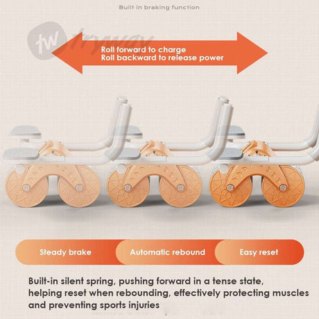 Automatic Rebound & Counting Ab Roller Coaster