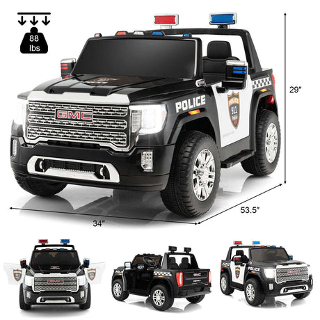 12V  Police Car 2-Seater