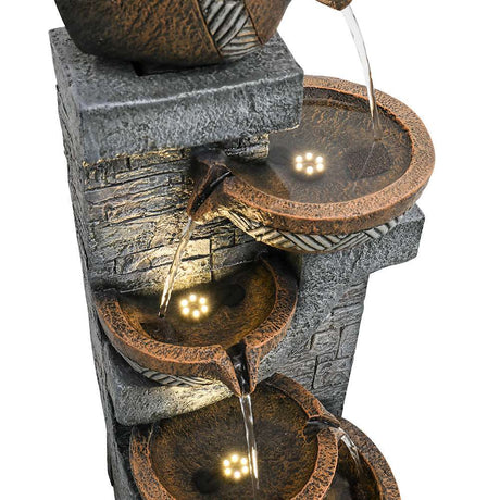 42.5inches Garden Water Fountain for Home Garden Decor
