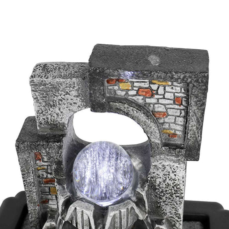 Crystal Ball & Led Light Water Fountain