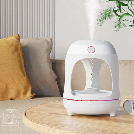Anti Gravity Humidifier Water Drop Backflow
