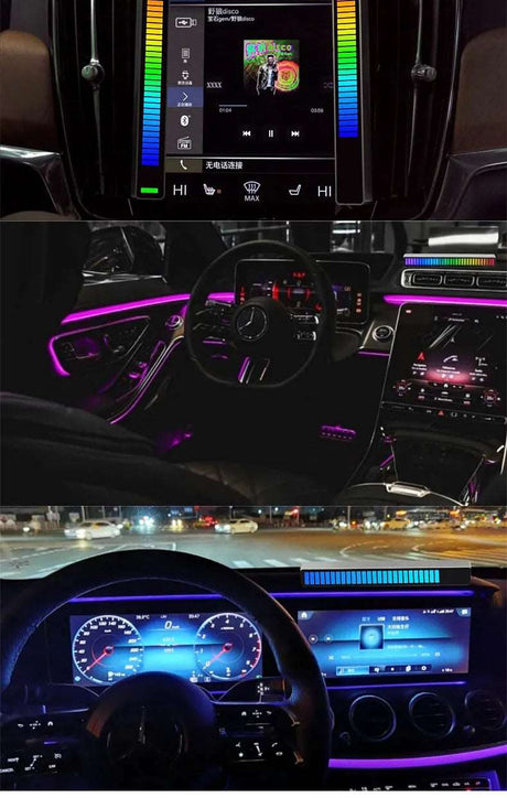 3D Screen Car LED Rhythm