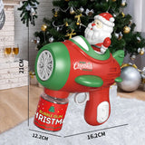 Yeashoo™ Automatic Christmas Bubble Gun Santa Claus