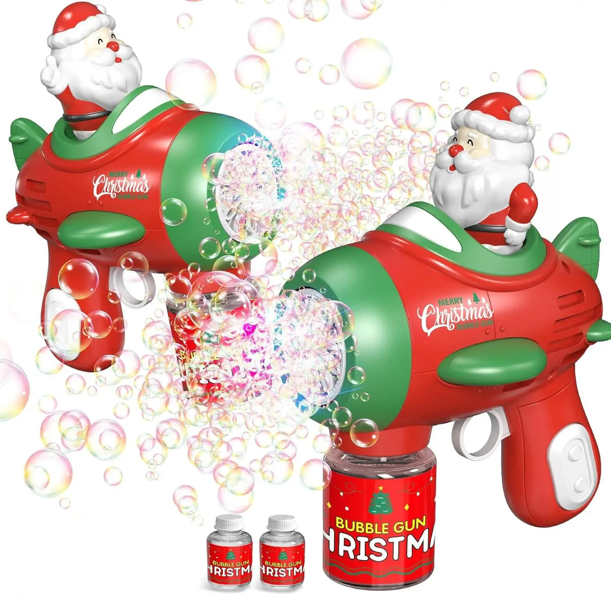 Yeashoo™ Automatic Christmas Bubble Gun Santa Claus