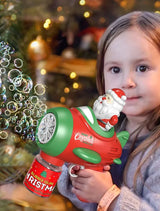 Yeashoo™ Automatic Christmas Bubble Gun Santa Claus