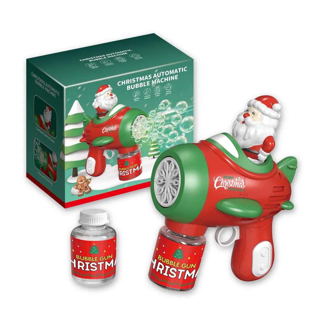 Yeashoo™ Automatic Christmas Bubble Gun Santa Claus