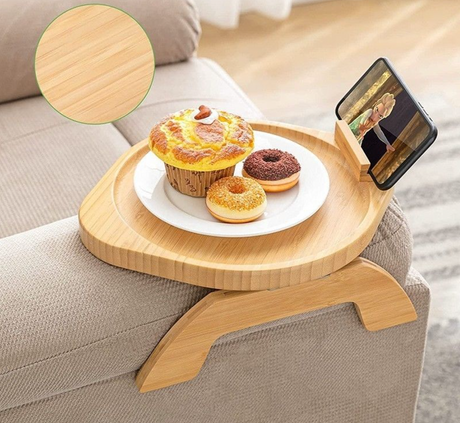 Foldable Sofa Armrest Tray