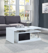 Rotatable High Gloss Coffee Table