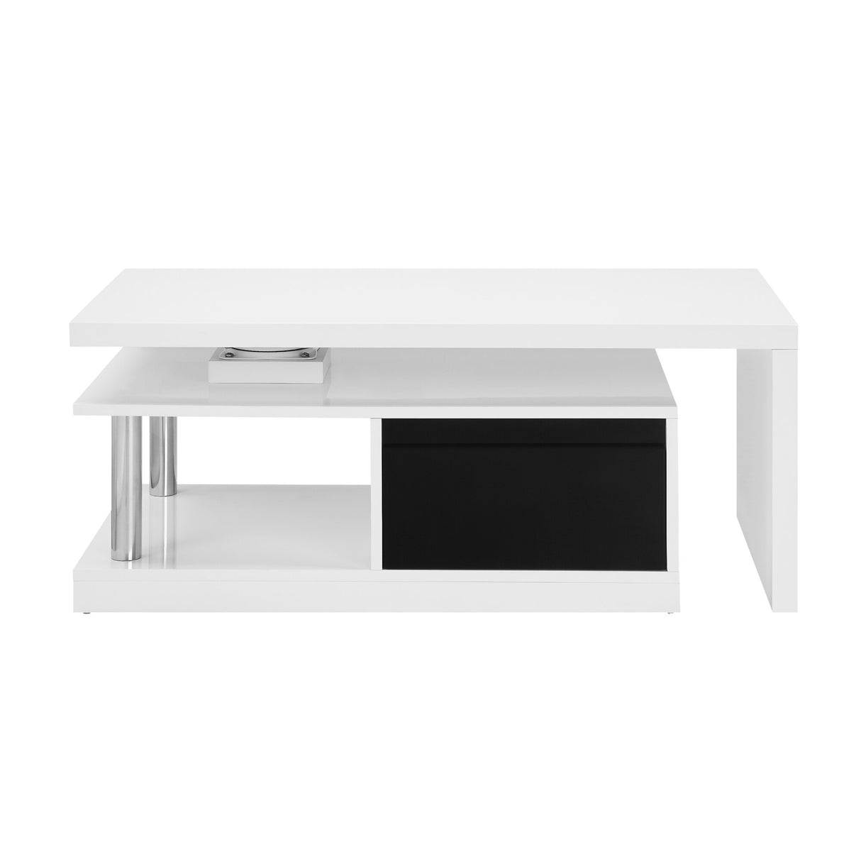 Rotatable High Gloss Coffee Table