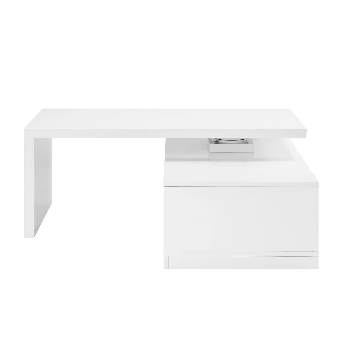 Rotatable High Gloss Coffee Table