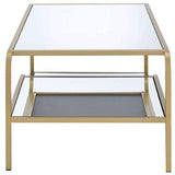 Mirror Gold Coffee Table