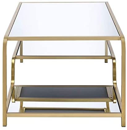 Mirror Gold Coffee Table