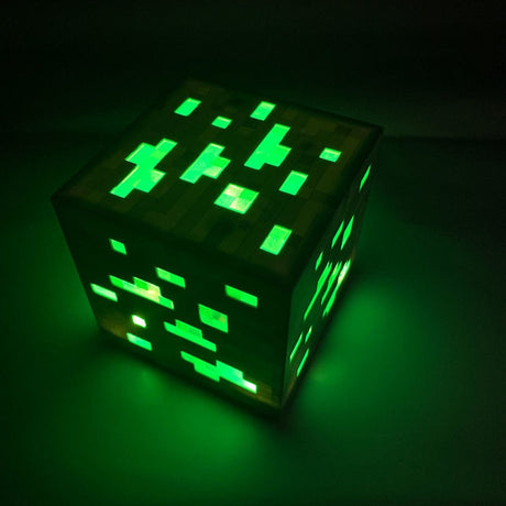 Minecraft Brownstone gamers lamp