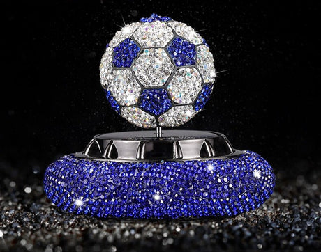 Solar soccer ball Car Air Freshener Rotary Diamond