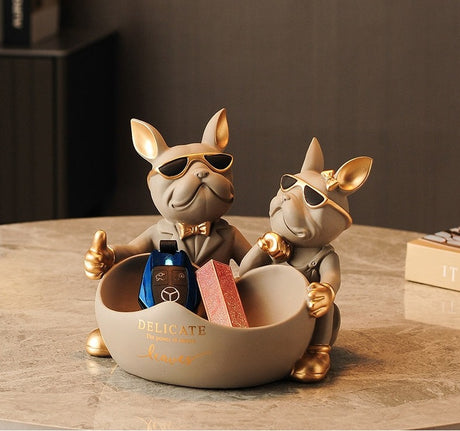 French Bulldog Bowl Decor