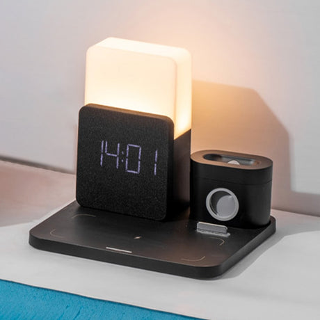 Light Bedside Lamp Qi Wireless Charger