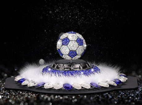 Solar soccer ball Car Air Freshener Rotary Diamond