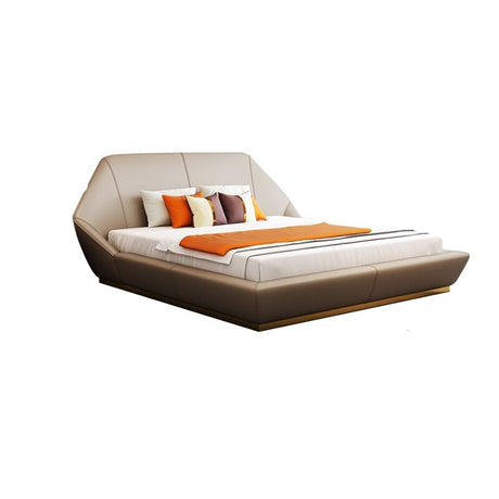 Luxury Nordic Wooden Double Bed