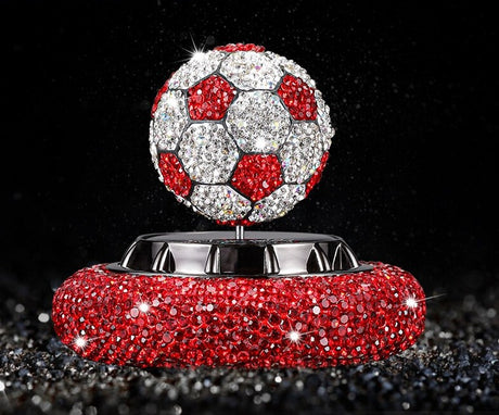 Solar soccer ball Car Air Freshener Rotary Diamond