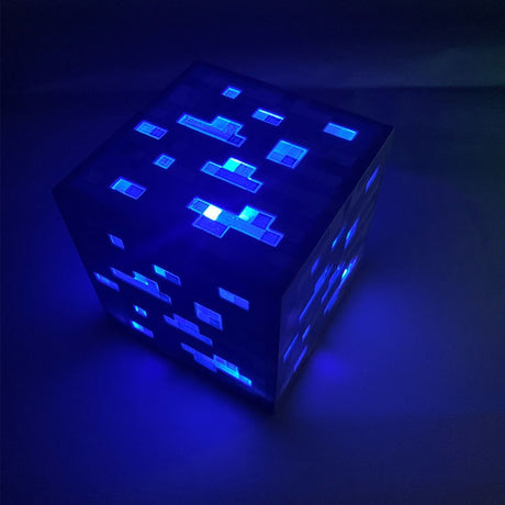 Minecraft Brownstone gamers lamp