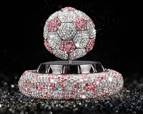 Solar soccer ball Car Air Freshener Rotary Diamond