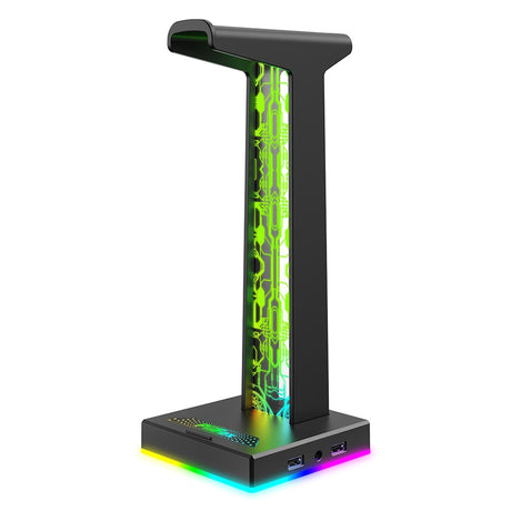 Led light charger and Headphone Stand