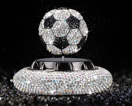 Solar soccer ball Car Air Freshener Rotary Diamond