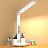 Touch Foldable Lamp with Calendar Temperature Clock