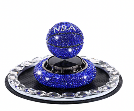 Solar Diamond Basketball Car Air Freshener