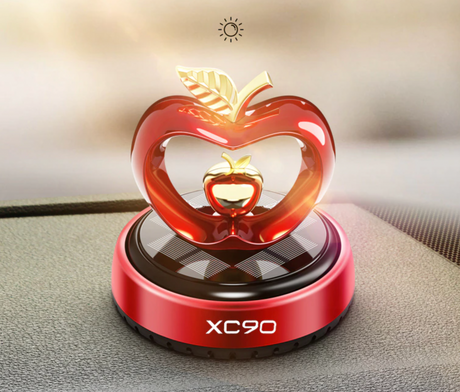 Solar Heart Shaped Car air freshener