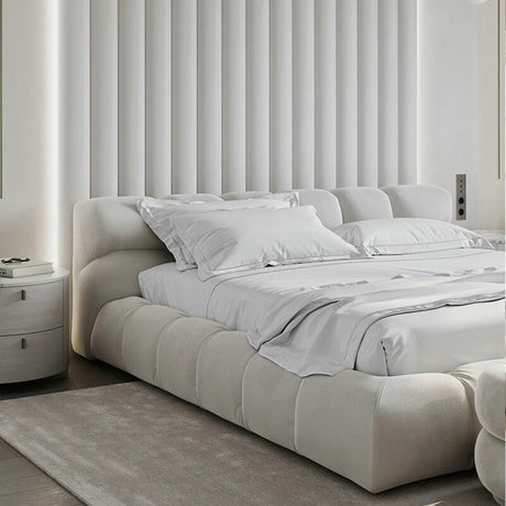 Nordic Simple Italian Bed Wooden