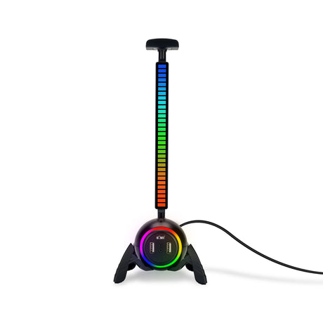 Rhythm Light Gaming Headphone Stand Holder