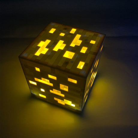 Minecraft Brownstone gamers lamp