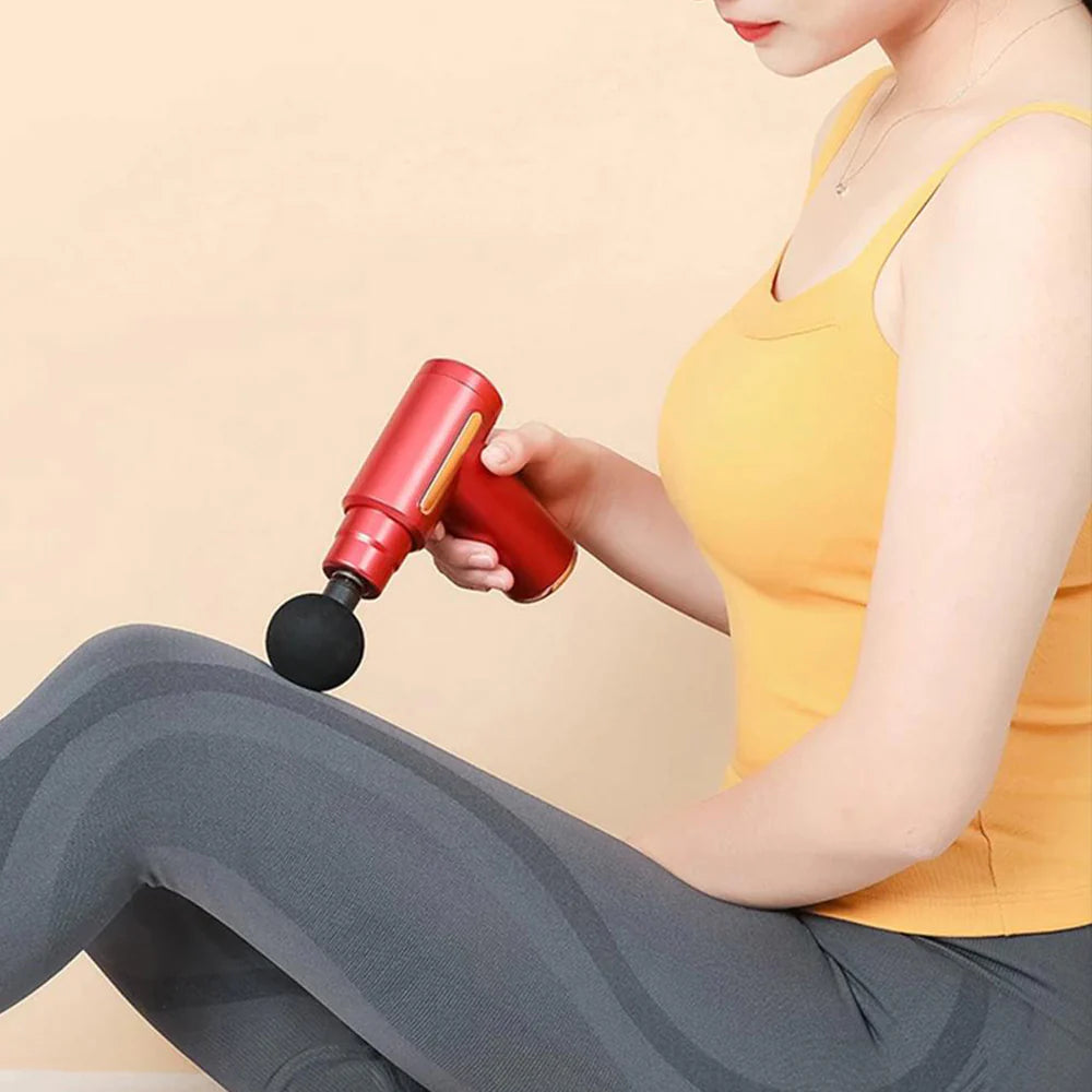 Deep Tissue Percussion Fascia Massage Gun USB Rechargeable by Lmyg