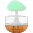 Desktop Rain Cloud Humidifier Relax Aromatherapy Lamp USB Rain Sound Diffuser 280Ml Colorful Night Light for Home