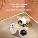 Smart Pet Camera, Smart Companion Robot for Pets, Dog Treat Dispenser, Movable 1080P Full HD WiFi pet Camera Night Vision