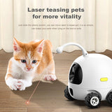 Smart Pet Camera, Smart Companion Robot for Pets, Dog Treat Dispenser, Movable 1080P Full HD WiFi pet Camera Night Vision