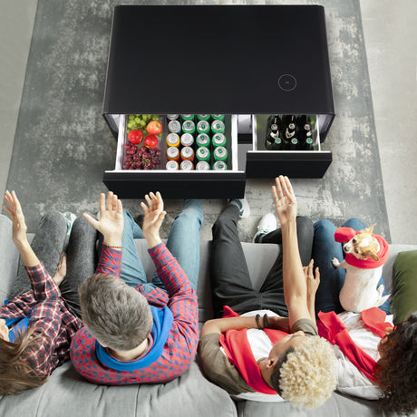 Modern Smart  Coffee Table with Built in Fridge