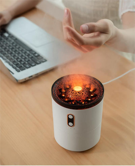 Volcanic Flame Aroma  Humidifier