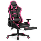 Massage Gaming Chair with Footrest