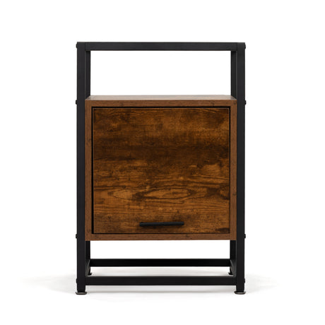 Modern Tempered Glass Nightstand