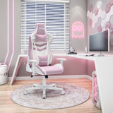 Techni Sport TS86 Ergonomic Pastel Gaming Chair; Pink