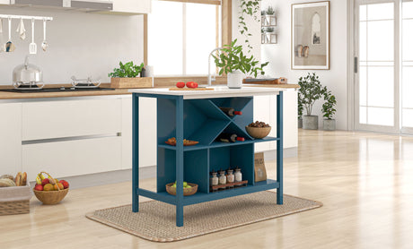 Wood Height Kitchen Stationary Counter