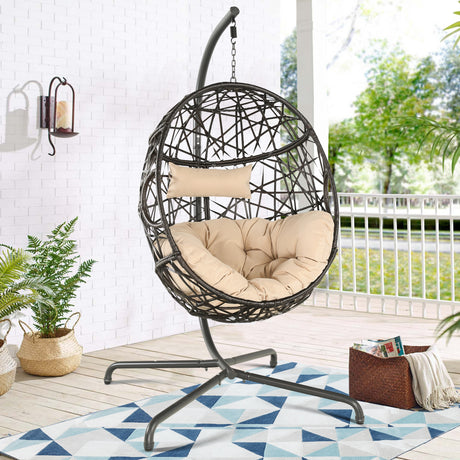 UV Resistan Hanging Egg Chair Outdoor Indoor