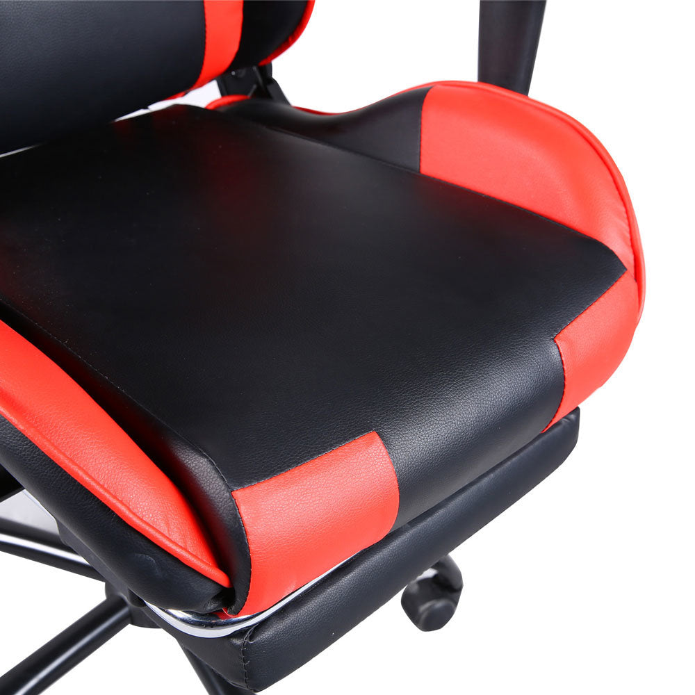 Gaming Chair, Gaming Chair with Footrest, Ergonomic Desk Chair, Adjustable PC Gamer Chair for Adults XH