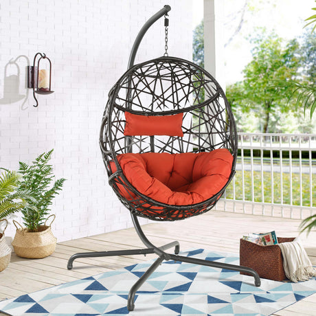 UV Resistan Hanging Egg Chair Outdoor Indoor