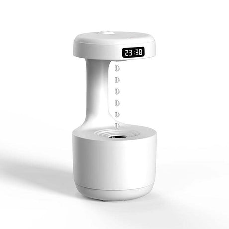 Anti-Gravity Humidifier With Clock Water